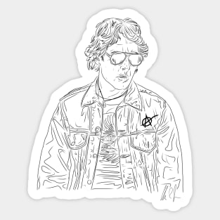 Wet Hot American Summer: Andy [Outline] Sticker